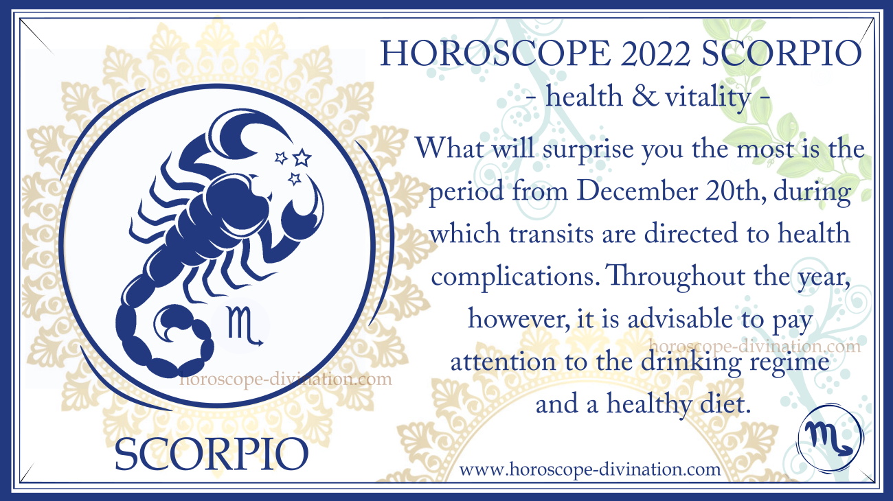 Scorpio In Health