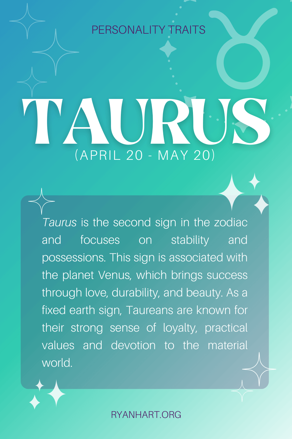 Taurus Personality Traits