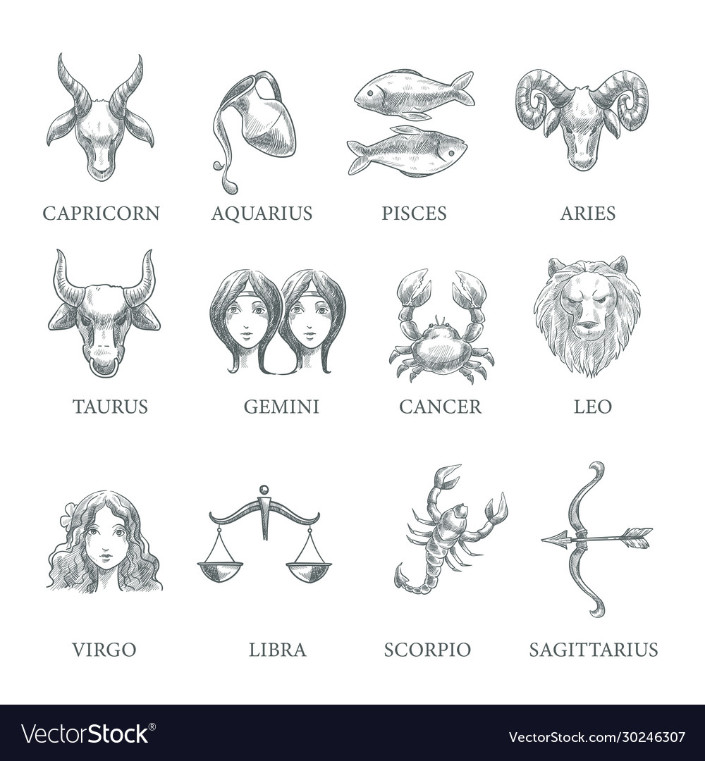 What Is The Symbol For Each Zodiac Sign?